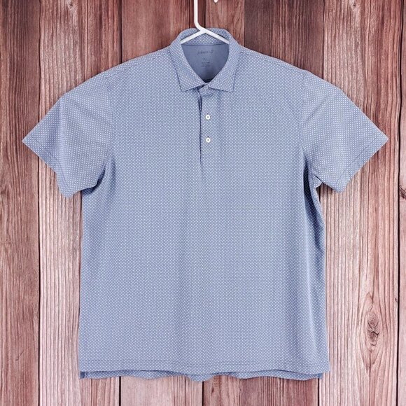 Johnnie-O Mens Size XL Linny Prep-formance Lake Short Sleeve Polo Shirt JMPO3400 - Picture 1 of 12